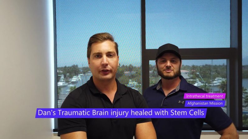 Dan's Traumatic Brain injury from Afghanistan Mission Healed with Stem Cell Therapy