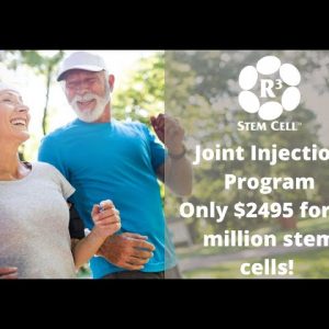 R3 Stem Cell Joint Injection Program Only $2495  (844) GET-STEM