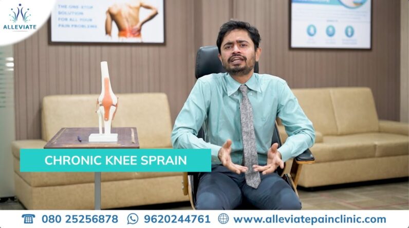 Chronic knee sprain causes and Non Surgical treatment | Comprehensive Prolotherapy
