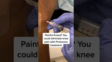 Painful knees? You could be able to eliminate knee pain with Prolozone treatment
