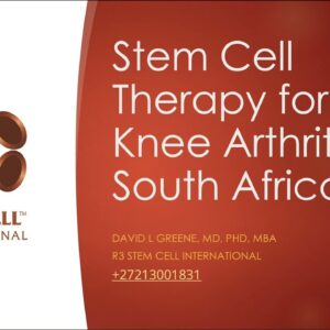 Stem Cell Therapy for Arthritis in South Africa